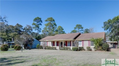 Location, Location, Location.  This mid-century brick ranch is on Bacon Park Golf Course in Georgia - for sale on GolfHomes.com, golf home, golf lot