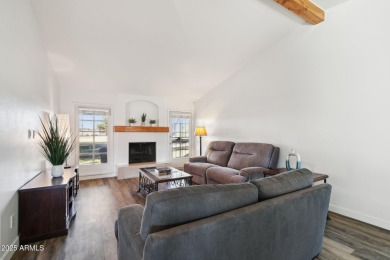 Welcome to this charming 2-bedroom, 2-bathroom townhome located on Bellaire Golf Club in Arizona - for sale on GolfHomes.com, golf home, golf lot
