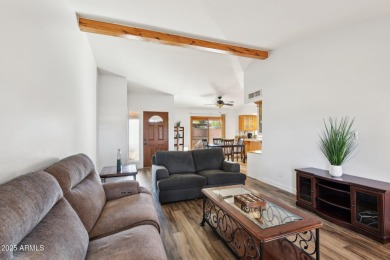 Welcome to this charming 2-bedroom, 2-bathroom townhome located on Bellaire Golf Club in Arizona - for sale on GolfHomes.com, golf home, golf lot