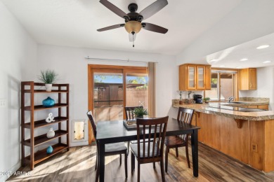 Welcome to this charming 2-bedroom, 2-bathroom townhome located on Bellaire Golf Club in Arizona - for sale on GolfHomes.com, golf home, golf lot
