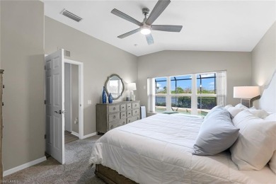 MOVE IN READY!  Lake and Golf views out the back door and out on Colonial Country Club in Florida - for sale on GolfHomes.com, golf home, golf lot