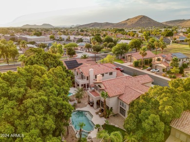 Gorgeous Lakefront Property that feels like your own private on The Legend at Arrowhead in Arizona - for sale on GolfHomes.com, golf home, golf lot