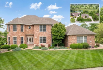 Breathtaking full brick two-story home boasts over 5,000 sqft on Far Oaks Golf Club in Illinois - for sale on GolfHomes.com, golf home, golf lot