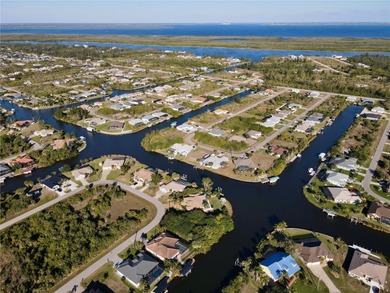 WATERFRONT CLEARED LOT | ONE BRIDGE TO OPEN WATER | 80' OF WATER on Rotonda Golf and Country Club - Long Marsh  in Florida - for sale on GolfHomes.com, golf home, golf lot