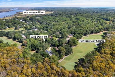 Welcome to 1058 Doral Drive -- a home graced by its very own on Heritage Club in South Carolina - for sale on GolfHomes.com, golf home, golf lot