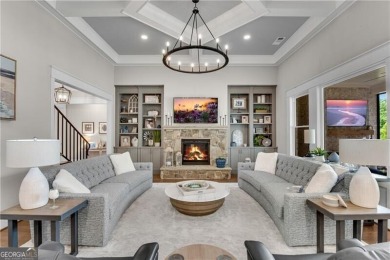 Enlarged Custom Version of DFW Ventures LLC *Bridgefield* Plan on Chateau Elan Golf Club  in Georgia - for sale on GolfHomes.com, golf home, golf lot