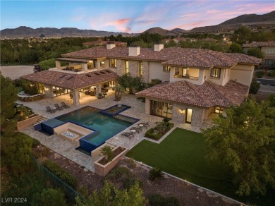 Nestled on nearly an acre along the exclusive Southern Highlands on Southern Highlands Golf Club in Nevada - for sale on GolfHomes.com, golf home, golf lot