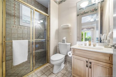 This elegant villa pool home offers 3,222 sf under air & 4,415 on Sailfish Point Golf Club, Inc. in Florida - for sale on GolfHomes.com, golf home, golf lot