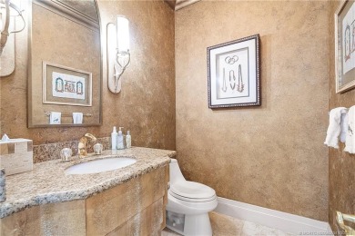 This elegant villa pool home offers 3,222 sf under air & 4,415 on Sailfish Point Golf Club, Inc. in Florida - for sale on GolfHomes.com, golf home, golf lot