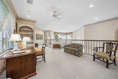 This elegant villa pool home offers 3,222 sf under air & 4,415 on Sailfish Point Golf Club, Inc. in Florida - for sale on GolfHomes.com, golf home, golf lot