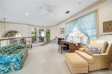 This elegant villa pool home offers 3,222 sf under air & 4,415 on Sailfish Point Golf Club, Inc. in Florida - for sale on GolfHomes.com, golf home, golf lot