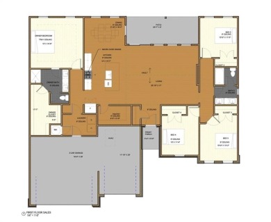 Brand new and move-in ready! This stunning new construction home on Bella Vista Country Club - Kingswood in Arkansas - for sale on GolfHomes.com, golf home, golf lot