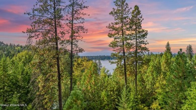 This 0.35-acre lot boasts magnificent views of Hayden Lake's on Hayden Lake Country Club in Idaho - for sale on GolfHomes.com, golf home, golf lot