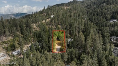 This 0.35-acre lot boasts magnificent views of Hayden Lake's on Hayden Lake Country Club in Idaho - for sale on GolfHomes.com, golf home, golf lot