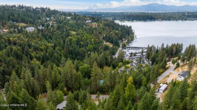 This 0.35-acre lot boasts magnificent views of Hayden Lake's on Hayden Lake Country Club in Idaho - for sale on GolfHomes.com, golf home, golf lot