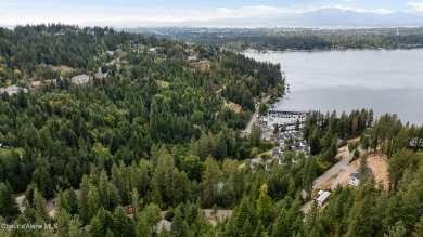 This 0.35-acre lot boasts magnificent views of Hayden Lake's on Hayden Lake Country Club in Idaho - for sale on GolfHomes.com, golf home, golf lot