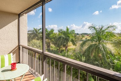 Enjoy the beautiful views of the palm trees in this cozy 2 on The President Country Club in Florida - for sale on GolfHomes.com, golf home, golf lot