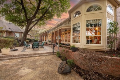 You'll love this custom home with beautiful curb appeal. Nestled on Oakmont Country Club in Texas - for sale on GolfHomes.com, golf home, golf lot