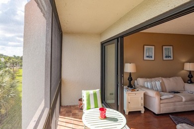 Enjoy the beautiful views of the palm trees in this cozy 2 on The President Country Club in Florida - for sale on GolfHomes.com, golf home, golf lot