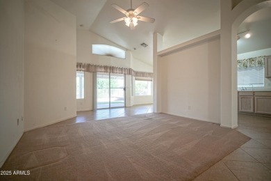 Lovely 2 bed, 2 bath home with a den nestled in the highly on Coyote Lakes Golf Club in Arizona - for sale on GolfHomes.com, golf home, golf lot