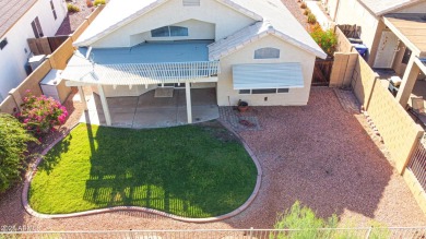 Lovely 2 bed, 2 bath home with a den nestled in the highly on Coyote Lakes Golf Club in Arizona - for sale on GolfHomes.com, golf home, golf lot