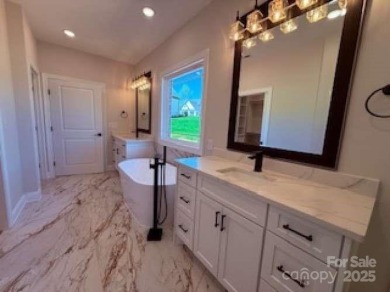 New construction all brick 4 Br/2.5 bath in prestigious Rock on Rock Barn Golf and Spa in North Carolina - for sale on GolfHomes.com, golf home, golf lot