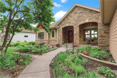 Perched at the top of a hill, this Victoria home offers peaceful on Deer Run Golf Club in Minnesota - for sale on GolfHomes.com, golf home, golf lot
