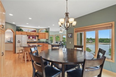 Perched at the top of a hill, this Victoria home offers peaceful on Deer Run Golf Club in Minnesota - for sale on GolfHomes.com, golf home, golf lot