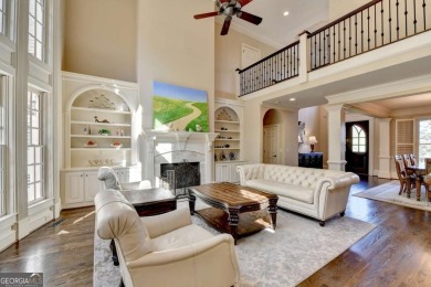 Stunning 5 bed/5.5 bath MASTER-ON-MAIN, 4-side BRICK home with on Laurel Springs Golf Club in Georgia - for sale on GolfHomes.com, golf home, golf lot
