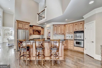 Stunning 5 bed/5.5 bath MASTER-ON-MAIN, 4-side BRICK home with on Laurel Springs Golf Club in Georgia - for sale on GolfHomes.com, golf home, golf lot
