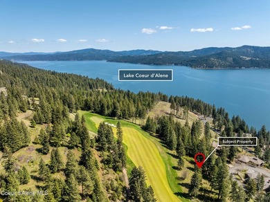 12th Fairway Black Rock lot with nice Lake CDA Views! Fabulous on The Golf Club at Black Rock in Idaho - for sale on GolfHomes.com, golf home, golf lot