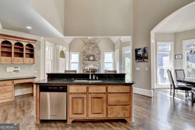 Stunning 5 bed/5.5 bath MASTER-ON-MAIN, 4-side BRICK home with on Laurel Springs Golf Club in Georgia - for sale on GolfHomes.com, golf home, golf lot