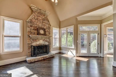Stunning 5 bed/5.5 bath MASTER-ON-MAIN, 4-side BRICK home with on Laurel Springs Golf Club in Georgia - for sale on GolfHomes.com, golf home, golf lot