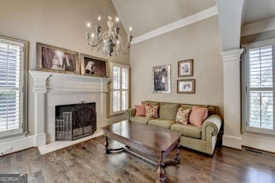 Stunning 5 bed/5.5 bath MASTER-ON-MAIN, 4-side BRICK home with on Laurel Springs Golf Club in Georgia - for sale on GolfHomes.com, golf home, golf lot