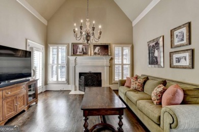 Stunning 5 bed/5.5 bath MASTER-ON-MAIN, 4-side BRICK home with on Laurel Springs Golf Club in Georgia - for sale on GolfHomes.com, golf home, golf lot