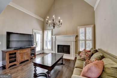Stunning 5 bed/5.5 bath MASTER-ON-MAIN, 4-side BRICK home with on Laurel Springs Golf Club in Georgia - for sale on GolfHomes.com, golf home, golf lot