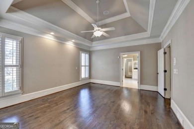 Stunning 5 bed/5.5 bath MASTER-ON-MAIN, 4-side BRICK home with on Laurel Springs Golf Club in Georgia - for sale on GolfHomes.com, golf home, golf lot