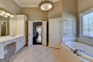 Stunning 5 bed/5.5 bath MASTER-ON-MAIN, 4-side BRICK home with on Laurel Springs Golf Club in Georgia - for sale on GolfHomes.com, golf home, golf lot