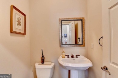 Stunning 5 bed/5.5 bath MASTER-ON-MAIN, 4-side BRICK home with on Laurel Springs Golf Club in Georgia - for sale on GolfHomes.com, golf home, golf lot