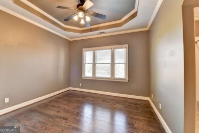 Stunning 5 bed/5.5 bath MASTER-ON-MAIN, 4-side BRICK home with on Laurel Springs Golf Club in Georgia - for sale on GolfHomes.com, golf home, golf lot