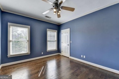Stunning 5 bed/5.5 bath MASTER-ON-MAIN, 4-side BRICK home with on Laurel Springs Golf Club in Georgia - for sale on GolfHomes.com, golf home, golf lot