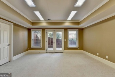 Stunning 5 bed/5.5 bath MASTER-ON-MAIN, 4-side BRICK home with on Laurel Springs Golf Club in Georgia - for sale on GolfHomes.com, golf home, golf lot