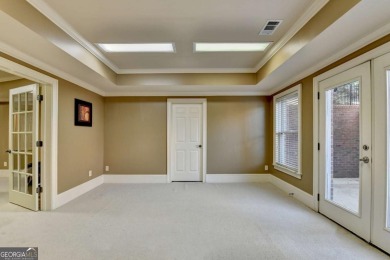 Stunning 5 bed/5.5 bath MASTER-ON-MAIN, 4-side BRICK home with on Laurel Springs Golf Club in Georgia - for sale on GolfHomes.com, golf home, golf lot