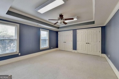 Stunning 5 bed/5.5 bath MASTER-ON-MAIN, 4-side BRICK home with on Laurel Springs Golf Club in Georgia - for sale on GolfHomes.com, golf home, golf lot