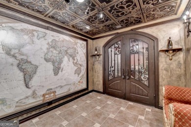 Stunning 5 bed/5.5 bath MASTER-ON-MAIN, 4-side BRICK home with on Laurel Springs Golf Club in Georgia - for sale on GolfHomes.com, golf home, golf lot