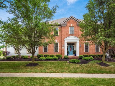 Step into luxury living with this stunning 4-bedroom, 4.5-bath on Golf Club of Dublin in Ohio - for sale on GolfHomes.com, golf home, golf lot