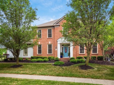 Step into luxury living with this stunning 4-bedroom, 4.5-bath on Golf Club of Dublin in Ohio - for sale on GolfHomes.com, golf home, golf lot