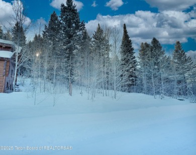 Discover this rare elevated cabin lot in one of the few areas of on Teton Springs Resort and Club in Idaho - for sale on GolfHomes.com, golf home, golf lot