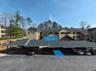 Discover relaxed mountain living in this charming second-floor on Kingwood Golf Club and Resort in Georgia - for sale on GolfHomes.com, golf home, golf lot