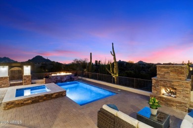 An authentic Arizona Southwestern, soft contemporary, situated on The Golf Club Scottsdale in Arizona - for sale on GolfHomes.com, golf home, golf lot